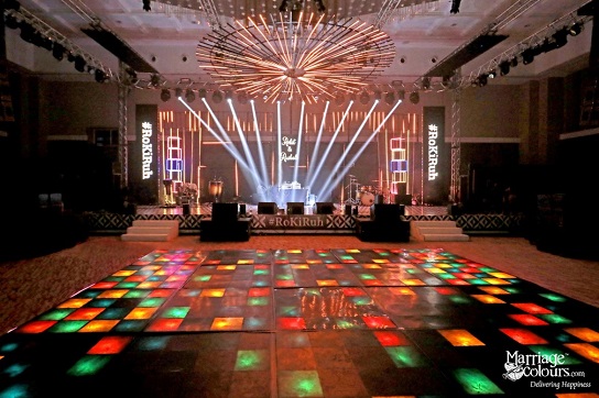 sangeet decor, kochi hyatt